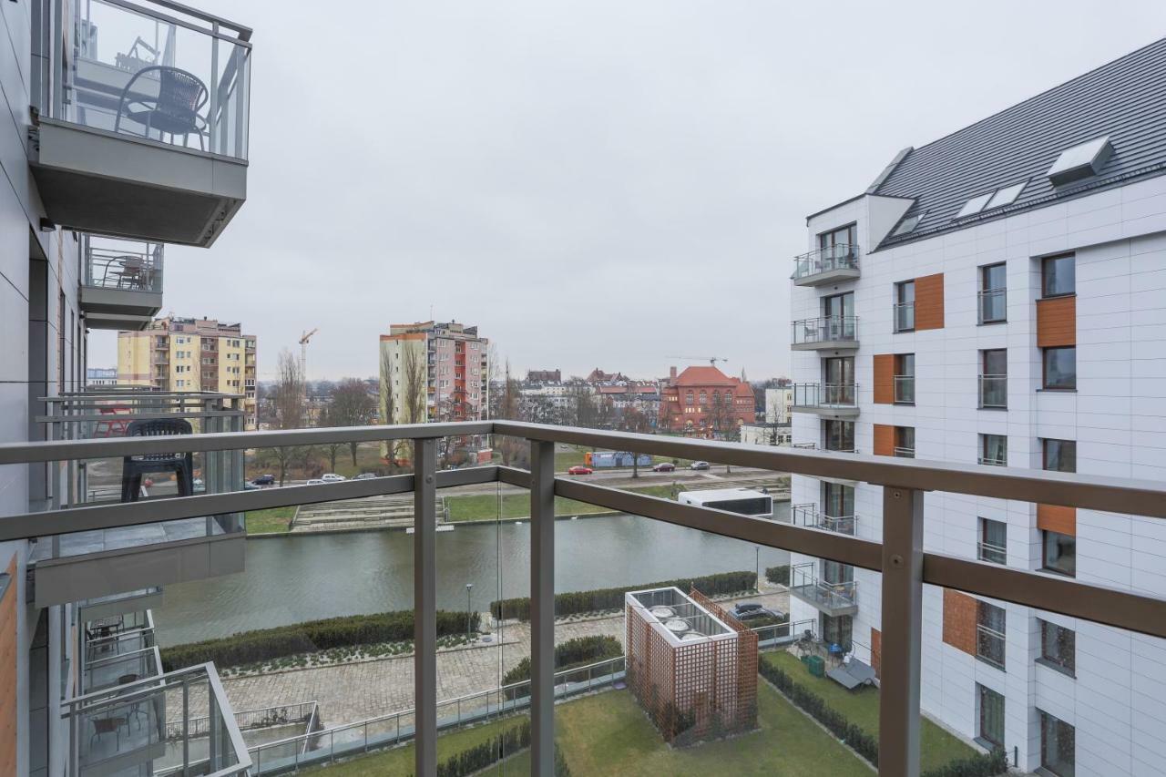 Apartament Z Widokiem Na Rzeke Gdansk Stare Miasto Eksteriør billede